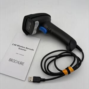 NETUM NT-1228BC Wireless Bluetooth 2.4G USB Barcode Scanner w/Dongle